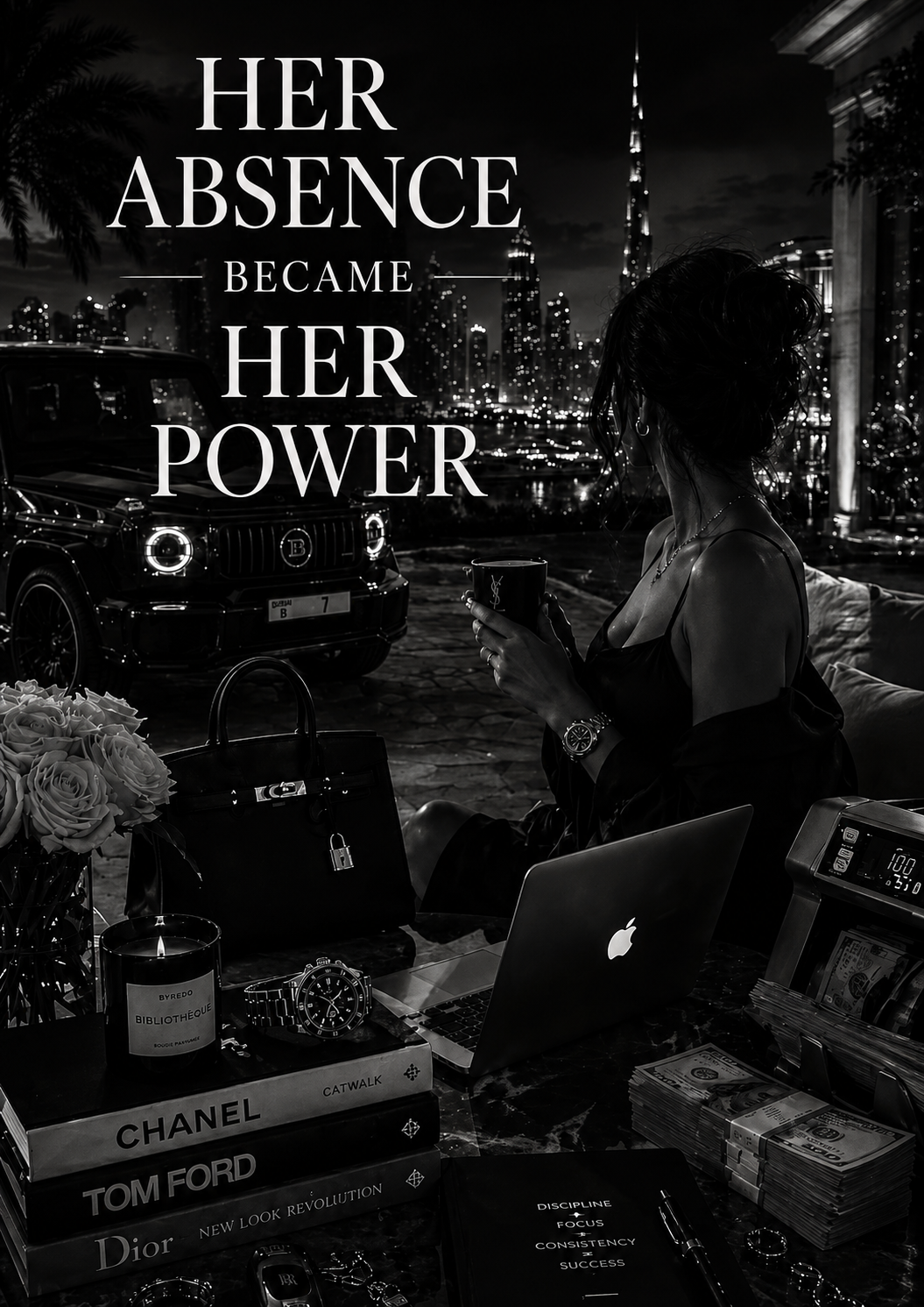 Her Absence Became Her Power.  Poster