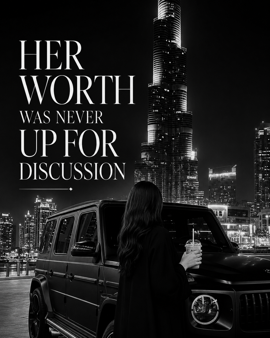 Her Worth Was Never Up for Discussion. Poster
